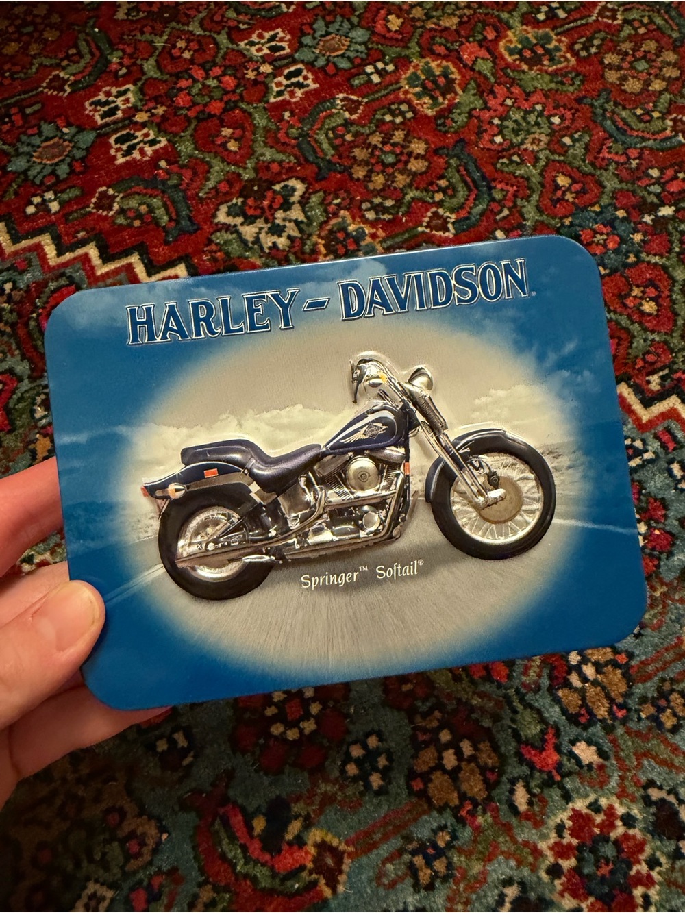 Harley Davidson playing cards